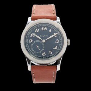 36mm Baltic MR Classic Blue 30 Jewel Men's Automatic Wristwatch 5000A France